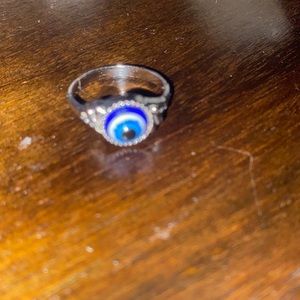 Vintage eye ring probably size 6